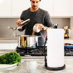 Stainless Paper Towel Holder Two Colours | StorageOZ