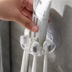 Suction Wall Toothbrush Holder Organiser | StorageOZ