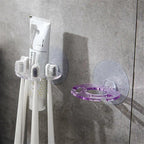Suction Wall Toothbrush Holder Organiser | StorageOZ