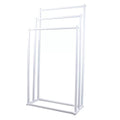 White Bathroom Towel Storage Rack Organiser | StorageOZ