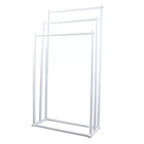White Bathroom Towel Storage Rack Organiser | StorageOZ