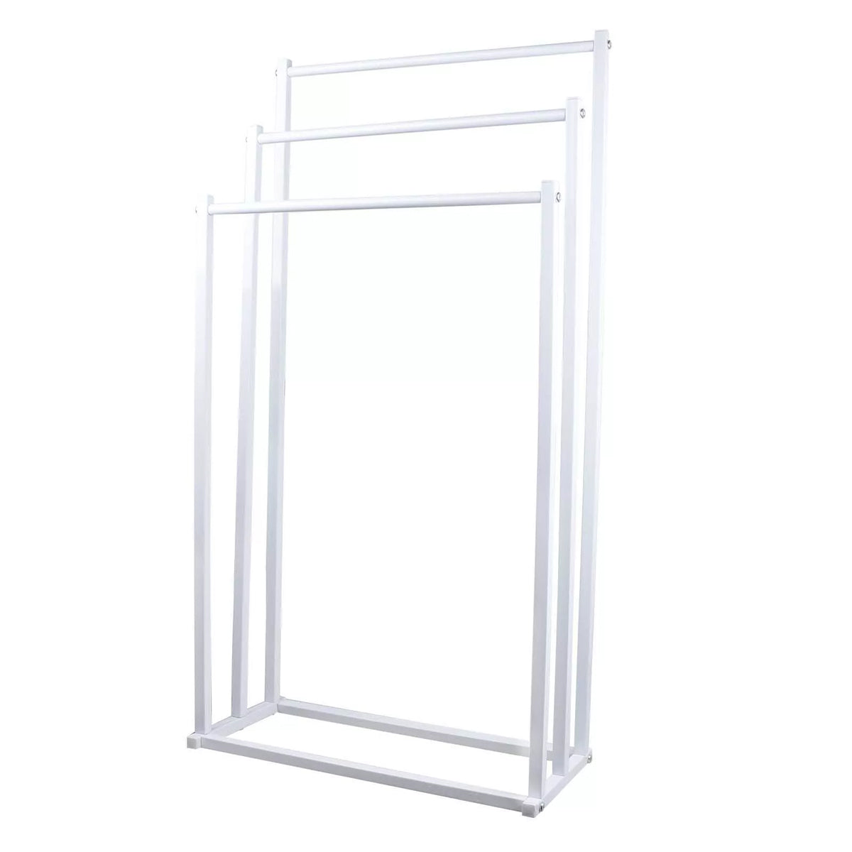 White Bathroom Towel Storage Rack Organiser | StorageOZ