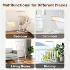L Shaped Towel Drying Rack Two Colours Set | StorageOZ