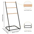 L Shaped Towel Drying Rack Two Colours Set | StorageOZ