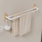 Towel Racks Two Colours Bath Organiser Set | StorageOZ