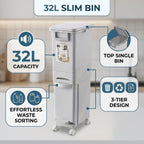 Trash Can Home Waste Storage Organiser Set | StorageOZ