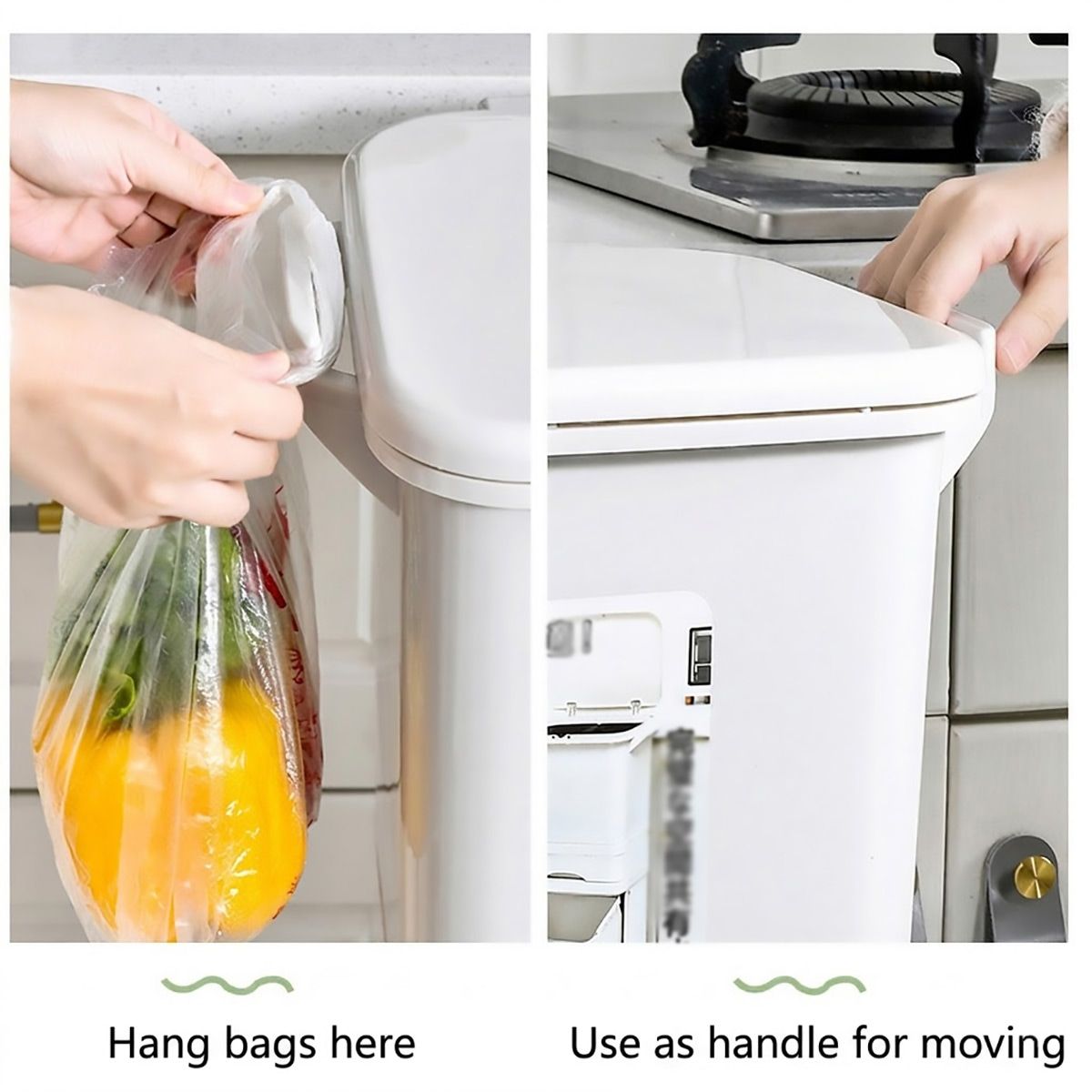 Trash Can Home Waste Storage Organiser Set | StorageOZ