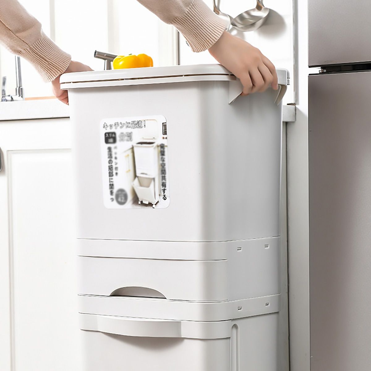 Trash Can Home Waste Storage Organiser Set | StorageOZ