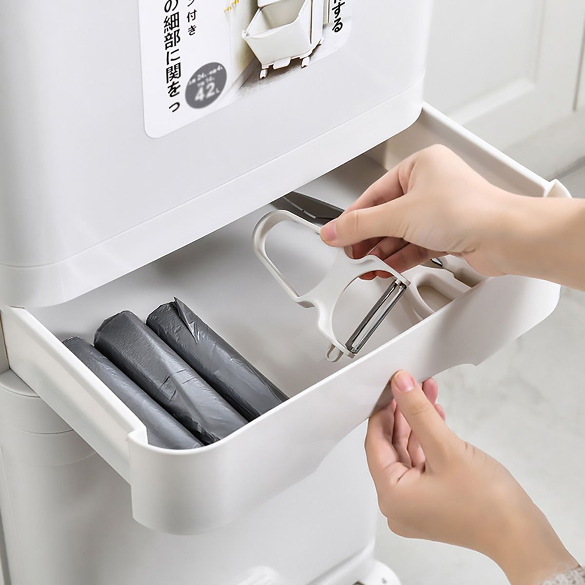Trash Can Home Waste Storage Organiser Set | StorageOZ