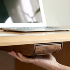 Walnut Pull Out Desk Drawer Box Organiser | StorageOZ