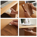 Walnut Pull Out Desk Drawer Box Organiser | StorageOZ