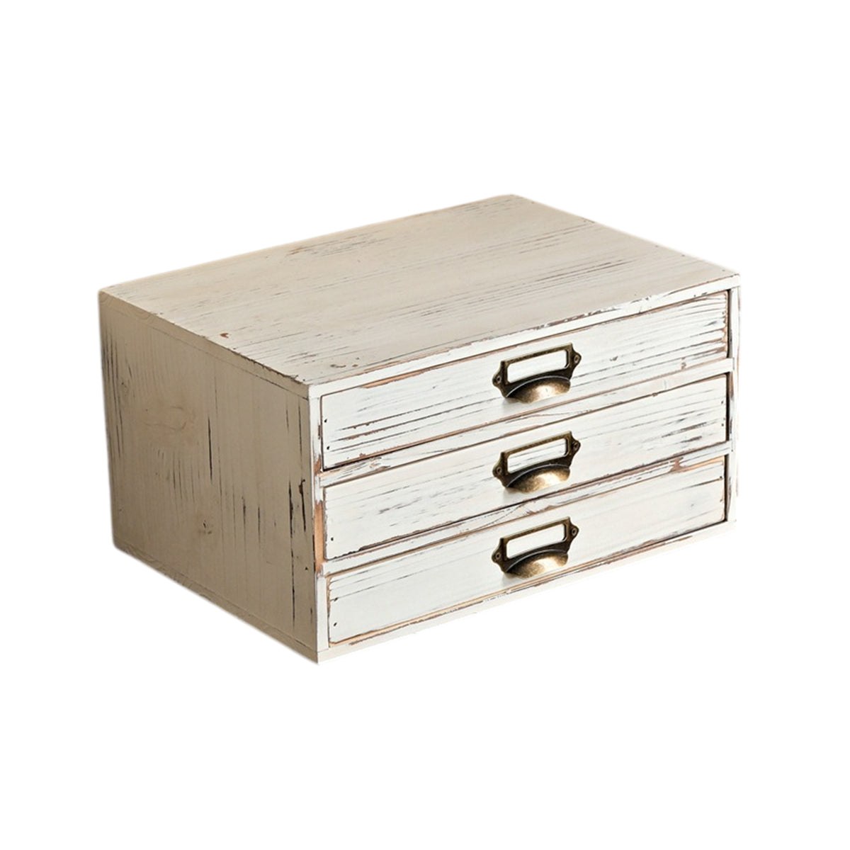 3 Drawer Wood Organiser Two Colours Rack | StorageOZ
