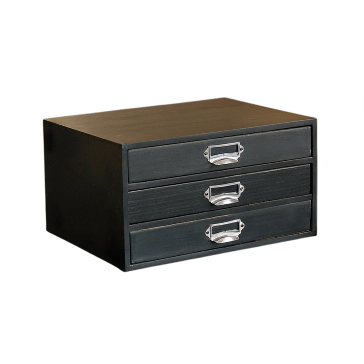 3 Drawer Wood Organiser Two Colours Rack | StorageOZ