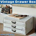 3 Drawer Wood Organiser Two Colours Rack | StorageOZ