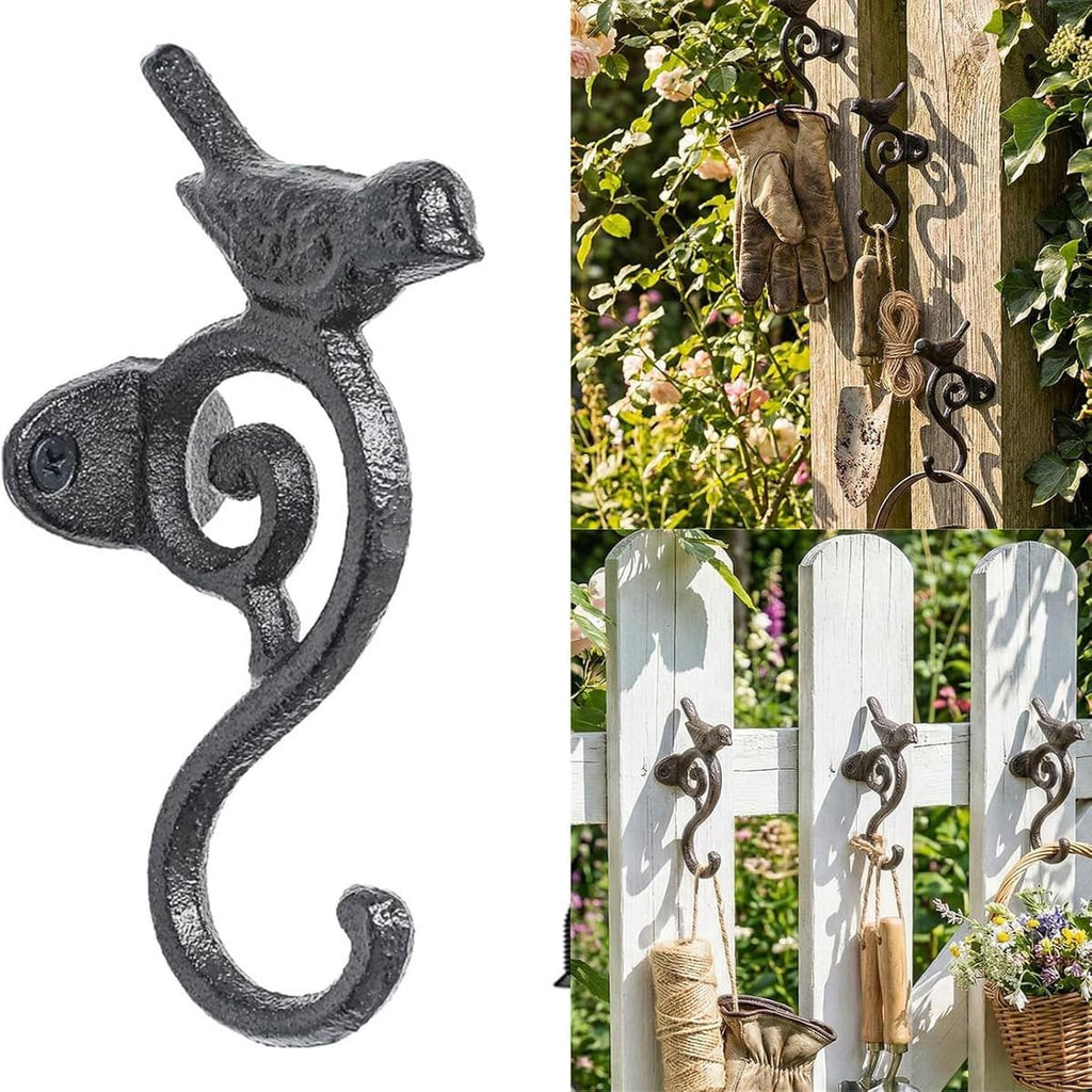 2 Pcs Bird Shape Wall Hook Storage Organiser | StorageOZ