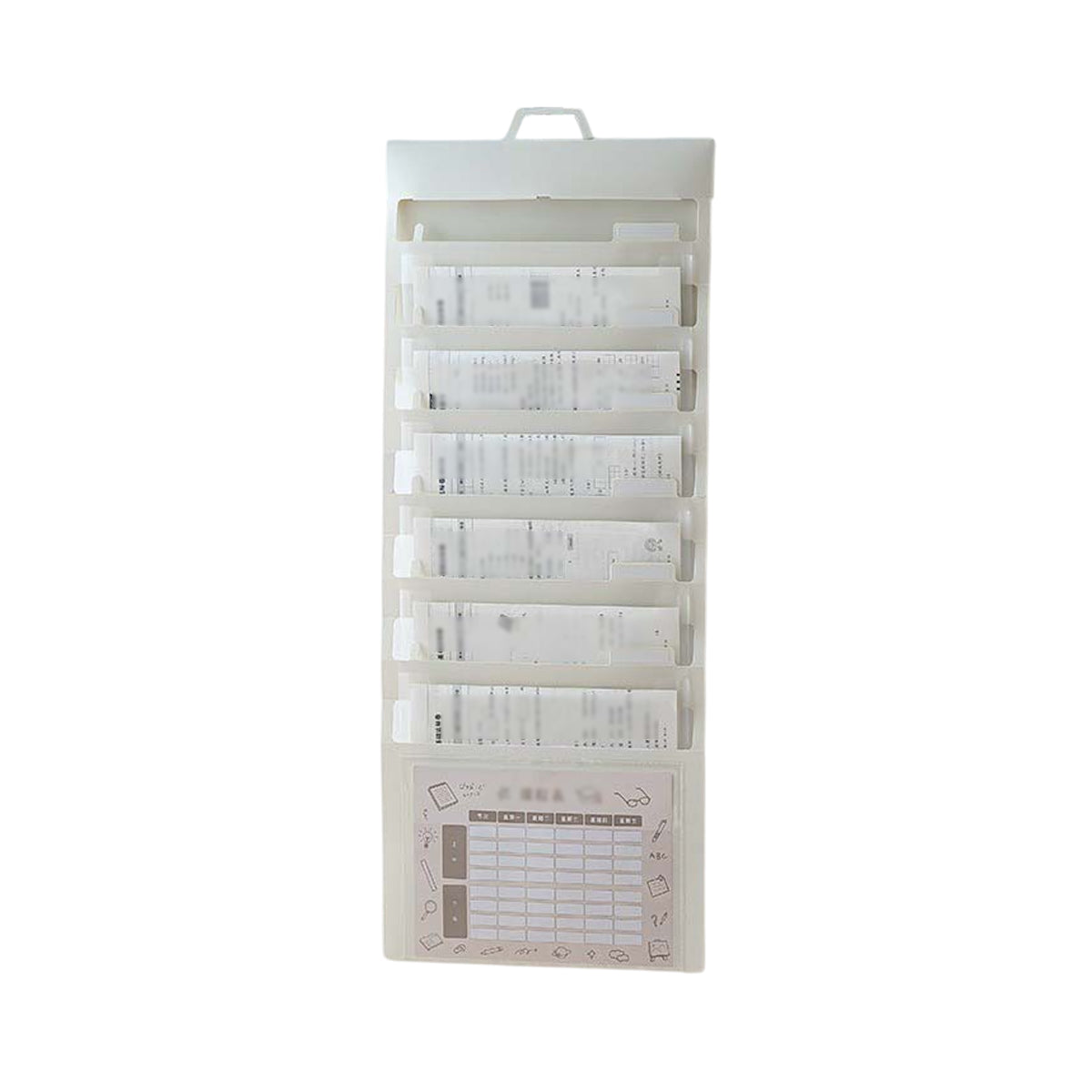 Wall File Bags Two Colours Desk Organiser | StorageOZ