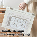 Wall File Bags Two Colours Desk Organiser | StorageOZ