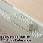 Wall File Bags Two Colours Desk Organiser | StorageOZ