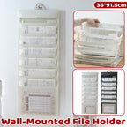 Wall File Bags Two Colours Desk Organiser | StorageOZ