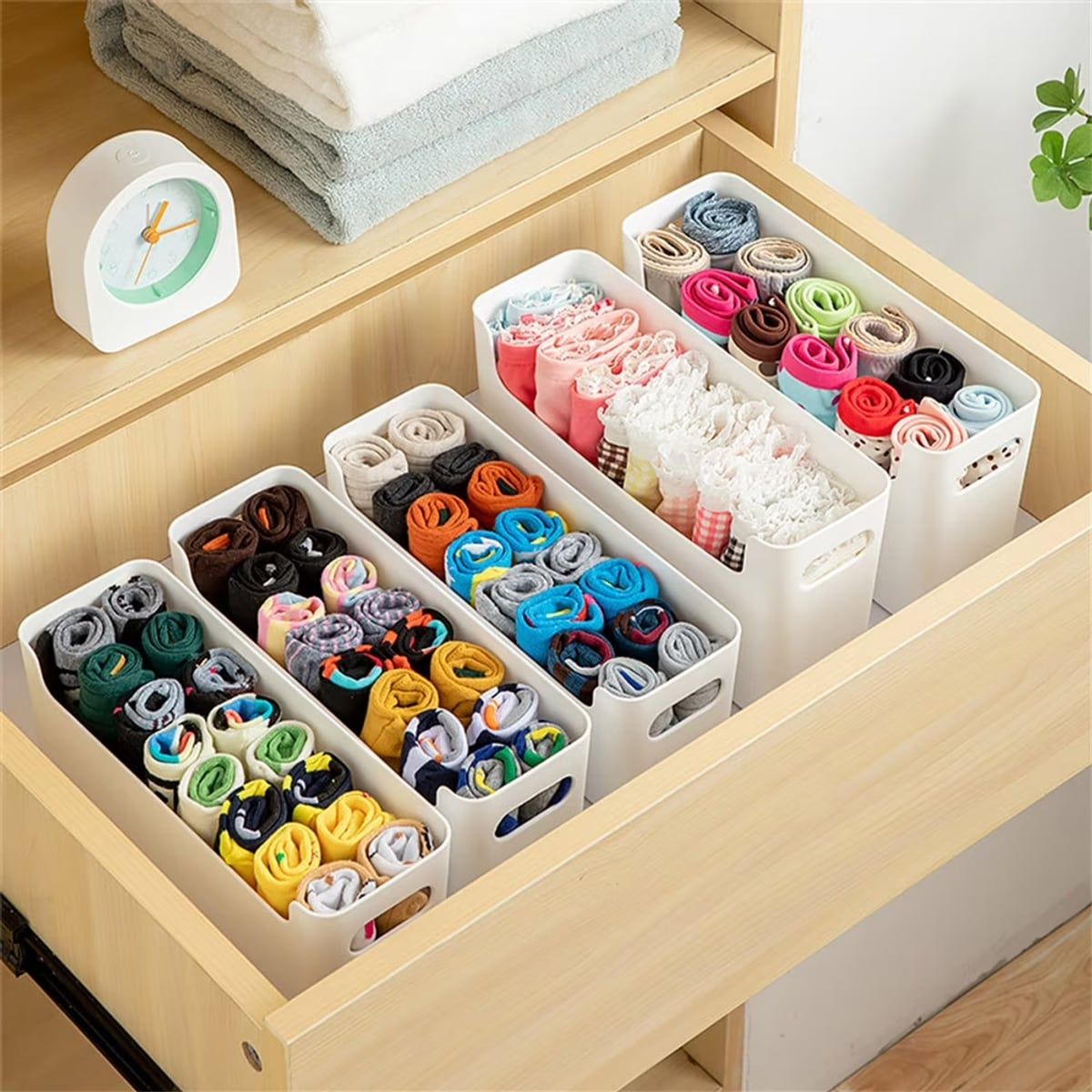 4 Pcs Wall Mount Storage Boxes Organiser | StorageOZ