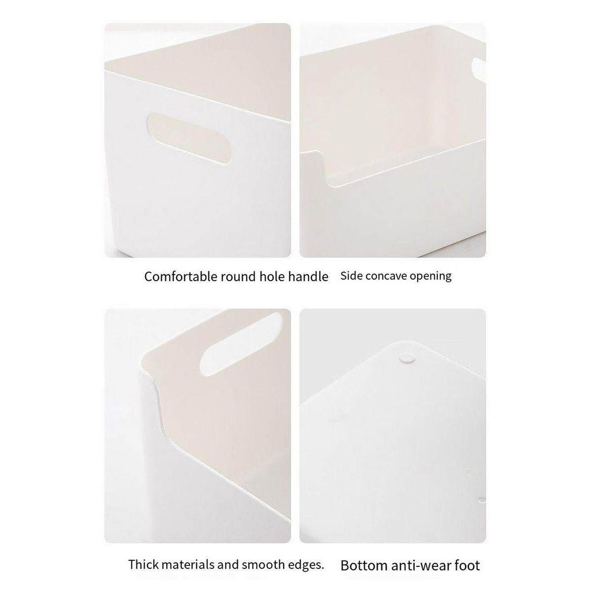 4 Pcs Wall Mount Storage Boxes Organiser | StorageOZ