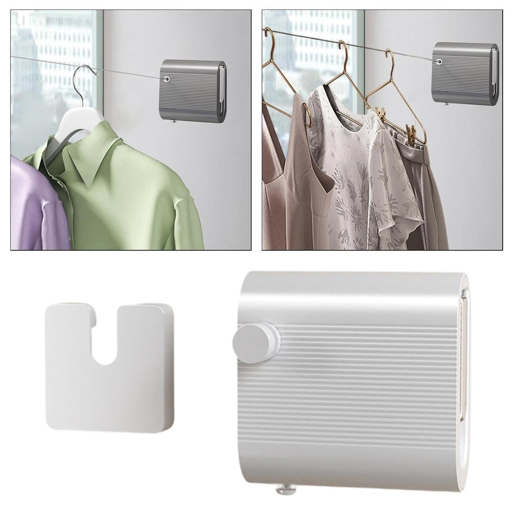 4.2m Steel Retractable Washing Line Two Colours | StorageOZ