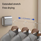 4.2m Steel Retractable Washing Line Two Colours | StorageOZ