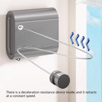 4.2m Steel Retractable Washing Line Two Colours | StorageOZ