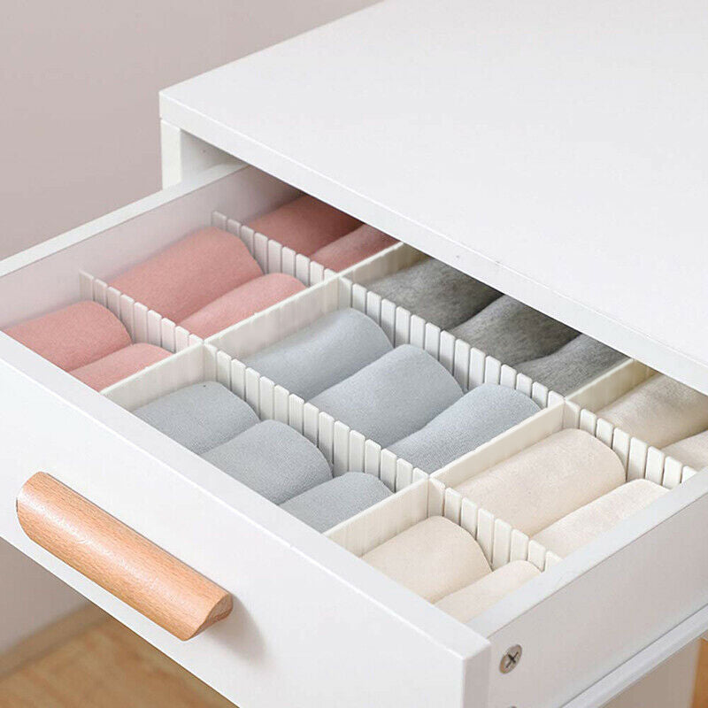 24 Pcs Adjustable Drawer Divider Organiser | StorageOZ