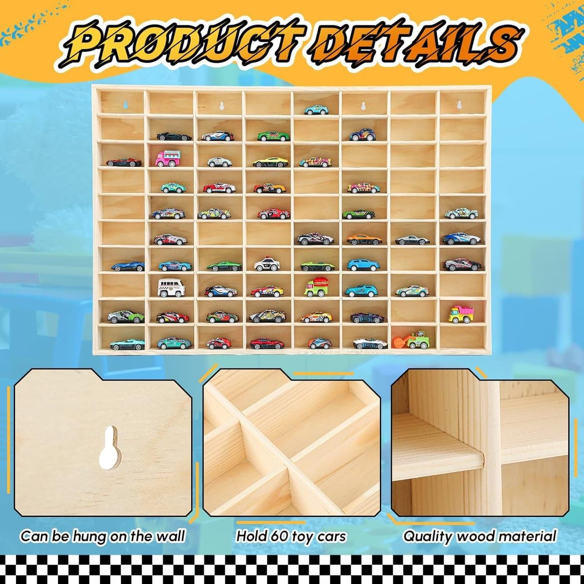 Wooden Model Box Desk Storage Organiser Set | StorageOZ