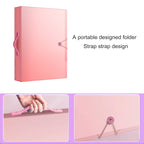 Pink A3 Art Folder Desk Storage Organiser | StorageOZ