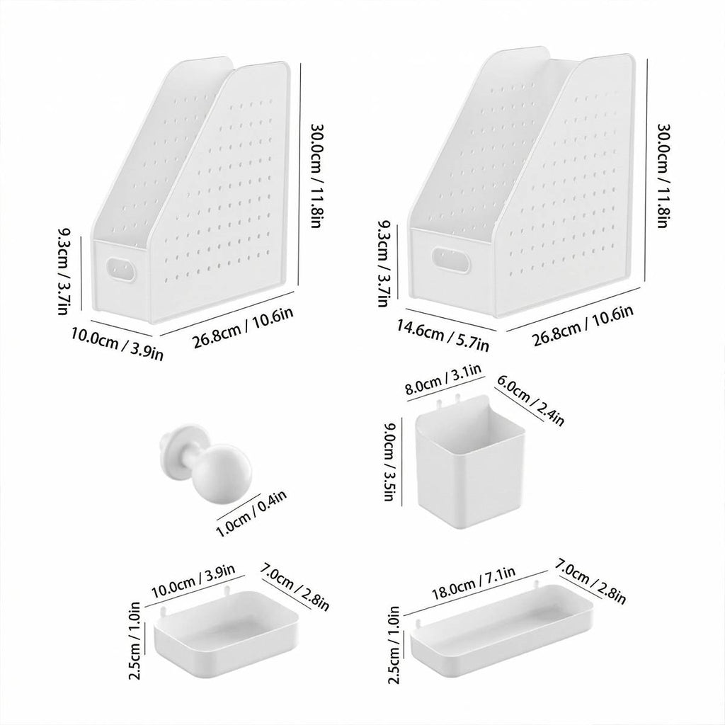 Pegboard Storage Baskets Two Sizes Organiser | StorageOZ