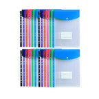 Fabric File Bags Two Colours Organiser Set | StorageOZ