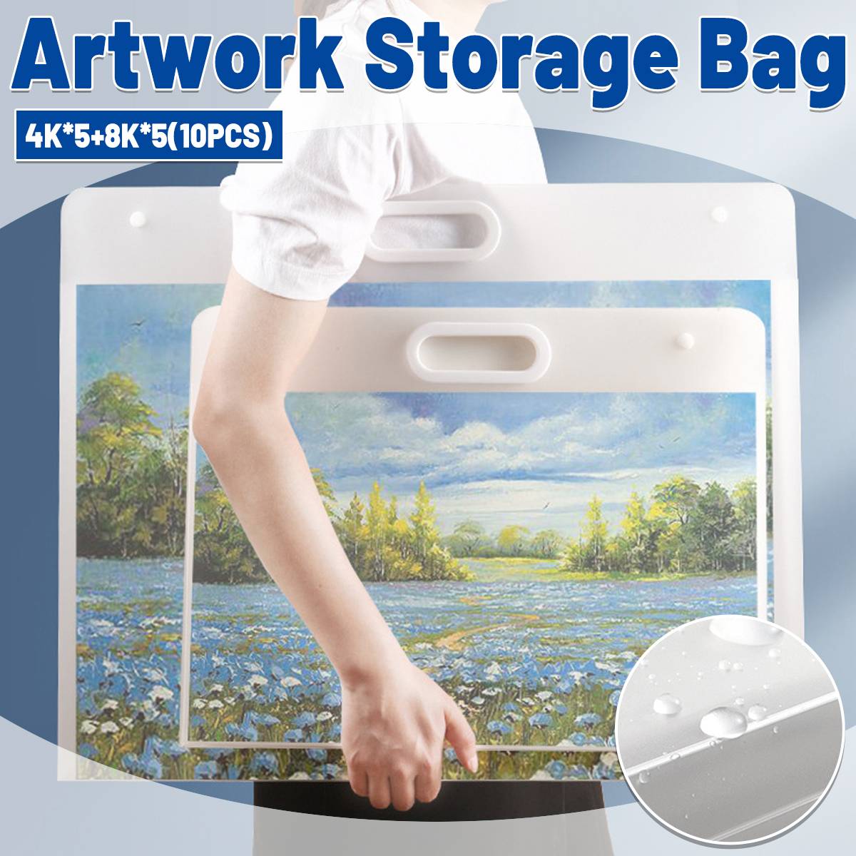 10 Pcs A2 A3 Art Storage Folders Organiser | StorageOZ