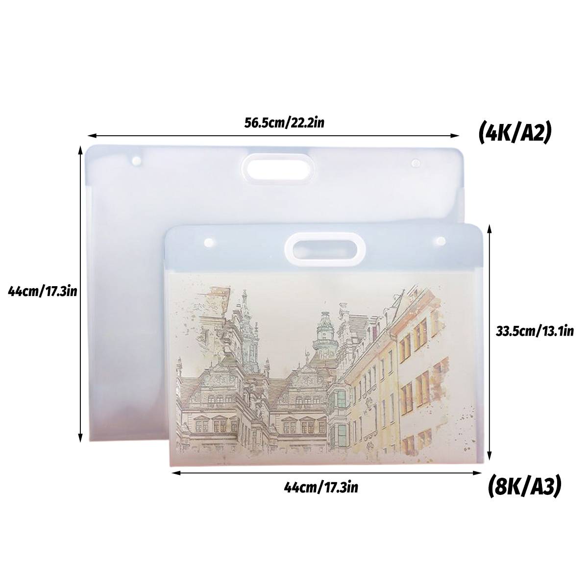 10 Pcs A2 A3 Art Storage Folders Organiser | StorageOZ