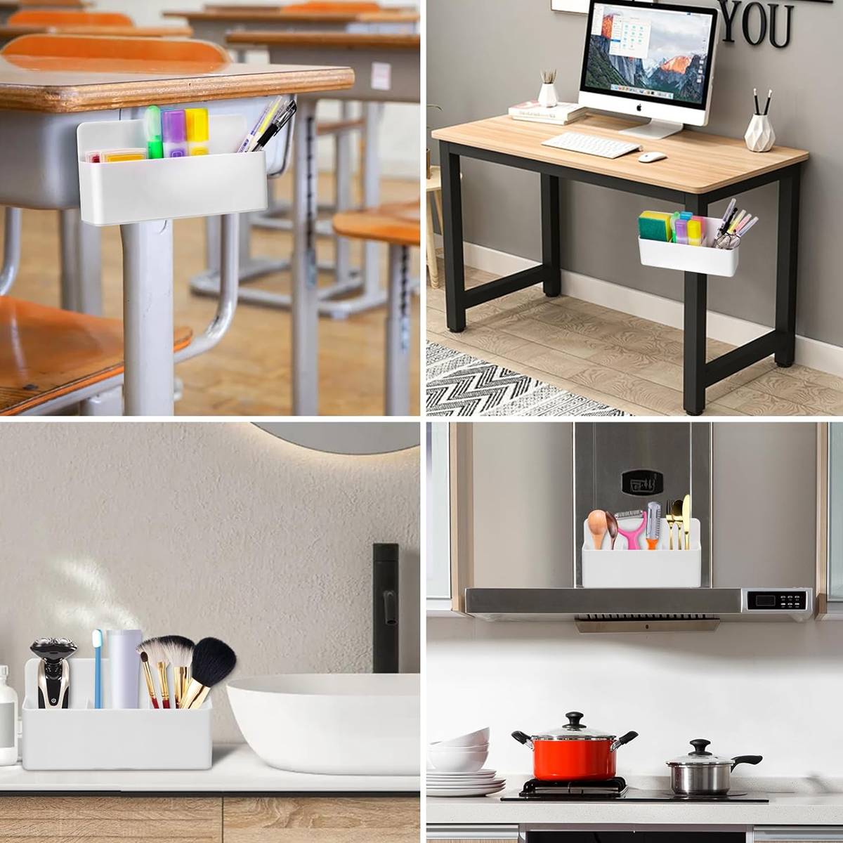 Magnetic Pen Holder Two Colours Organiser | StorageOZ