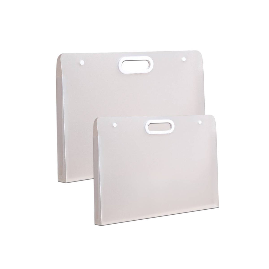 White Art Folder Bags Two Sizes Organiser | StorageOZ