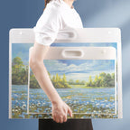 White Art Folder Bags Two Sizes Organiser | StorageOZ