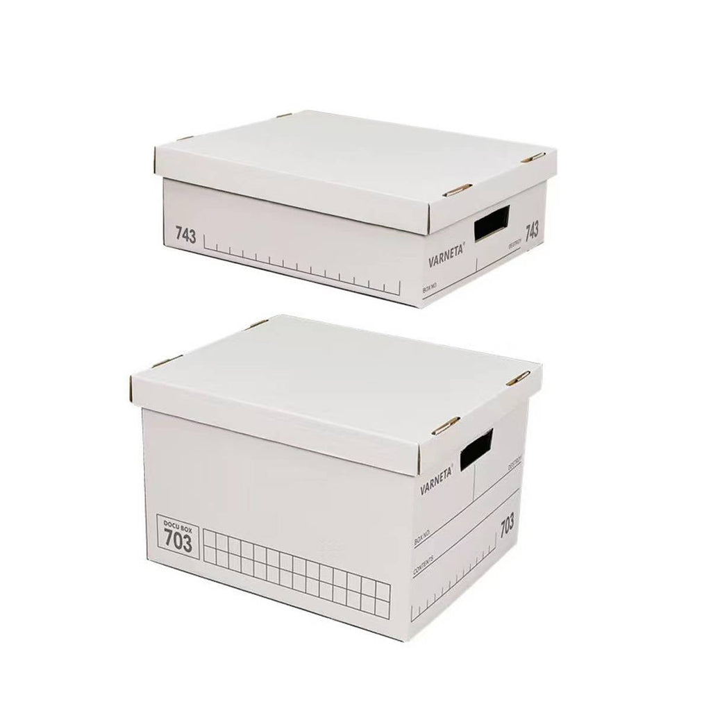 5 Pcs Archive Boxes in Two Heights Organiser | StorageOZ