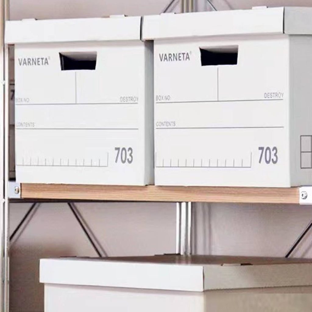 5 Pcs Archive Boxes in Two Heights Organiser | StorageOZ