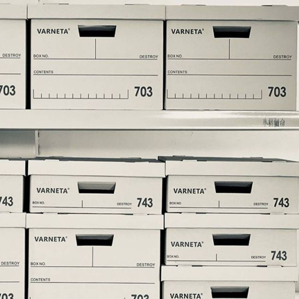5 Pcs Archive Boxes in Two Heights Organiser | StorageOZ