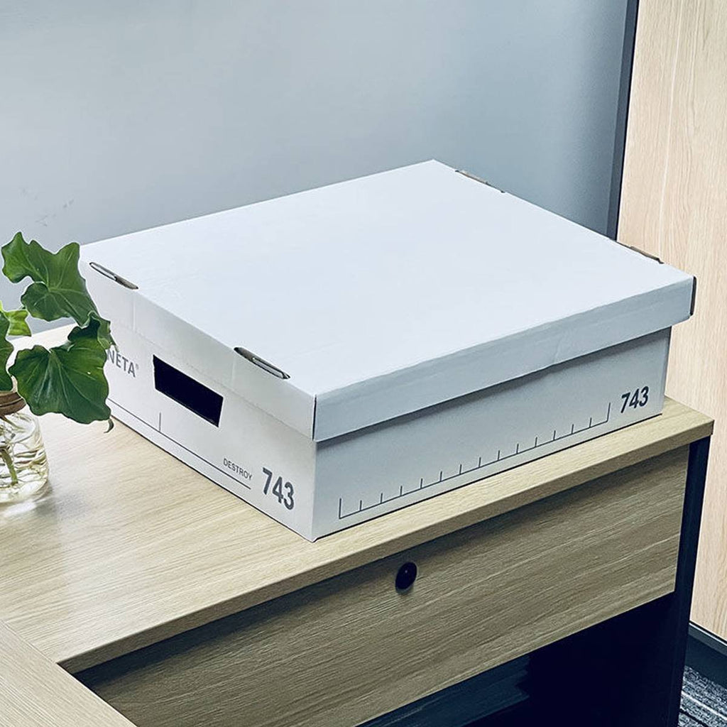 5 Pcs Archive Boxes in Two Heights Organiser | StorageOZ