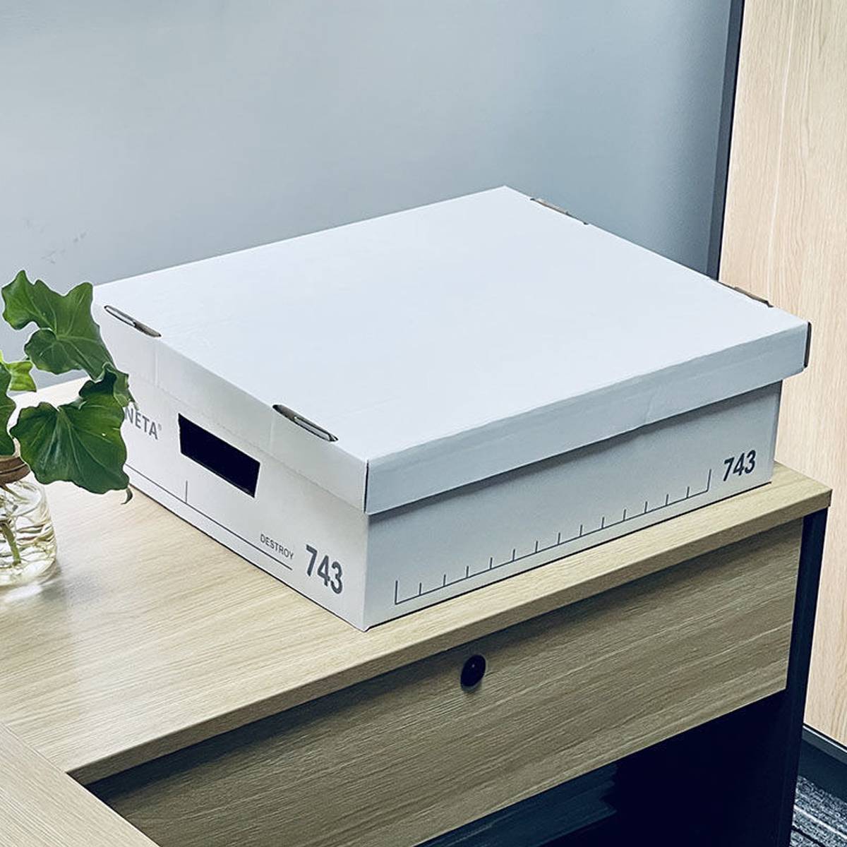 5 Pcs Archive Boxes in Two Heights Organiser | StorageOZ