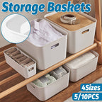 White Plastic Storage Box Packs Four Layouts | StorageOZ