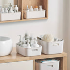 White Plastic Storage Box Packs Four Layouts | StorageOZ