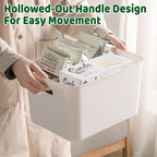 White Plastic Storage Box Packs Four Layouts | StorageOZ
