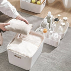 White Plastic Storage Box Packs Four Layouts | StorageOZ