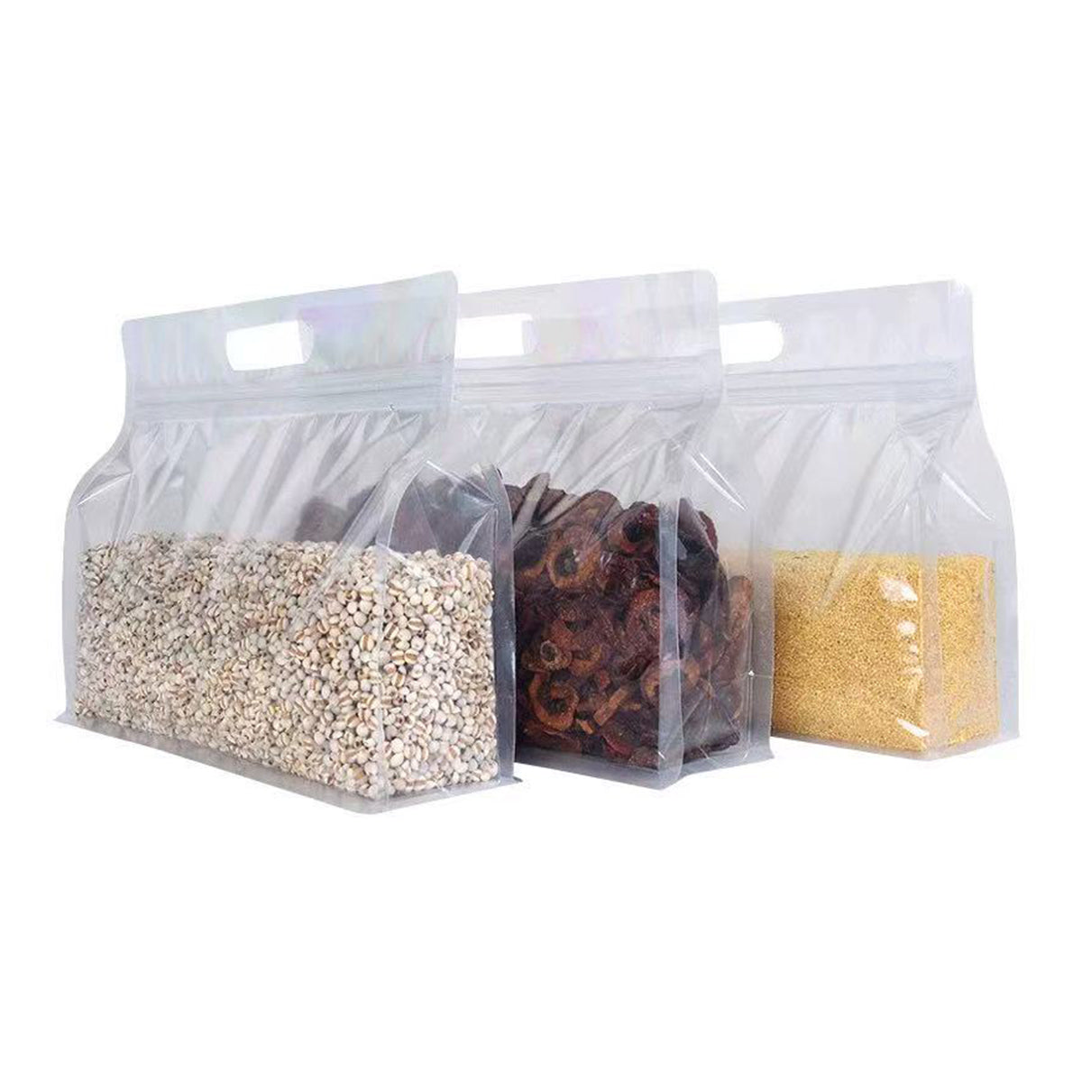 50 Pcs Zipper Bags Two Sizes Organiser Set | StorageOZ
