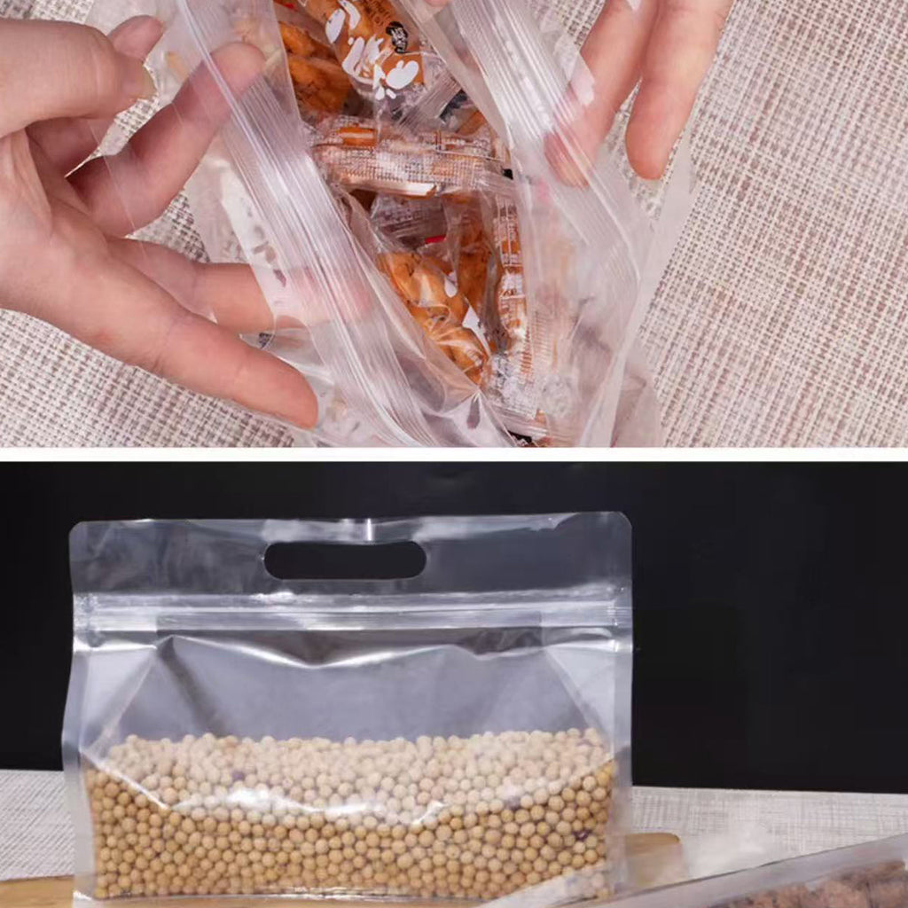 50 Pcs Zipper Bags Two Sizes Organiser Set | StorageOZ