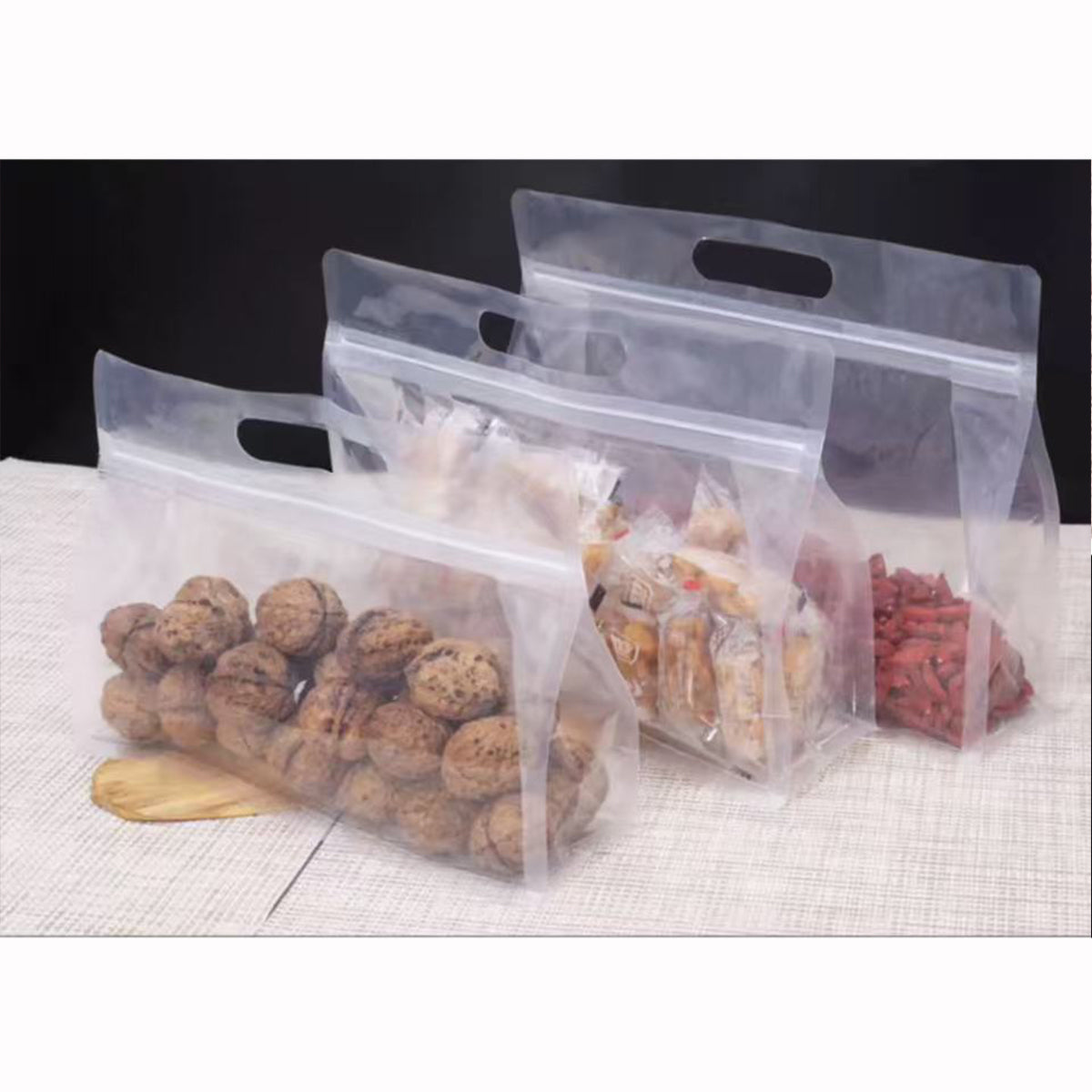 50 Pcs Zipper Bags Two Sizes Organiser Set | StorageOZ